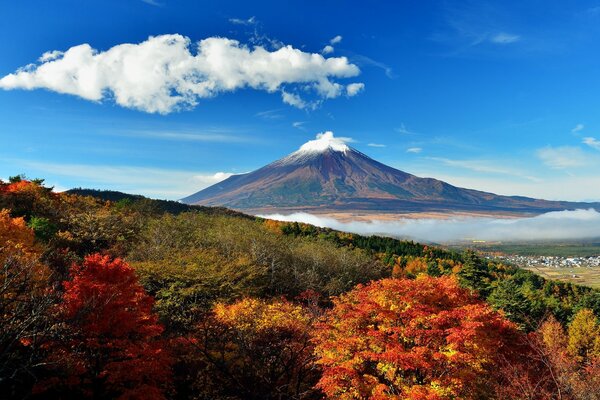 Гора Фудзи Япония