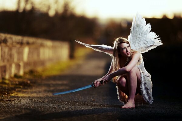 Ангел с мечом
