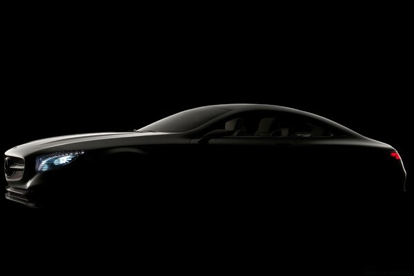 Mercedes Benz S Class Coupe концепция