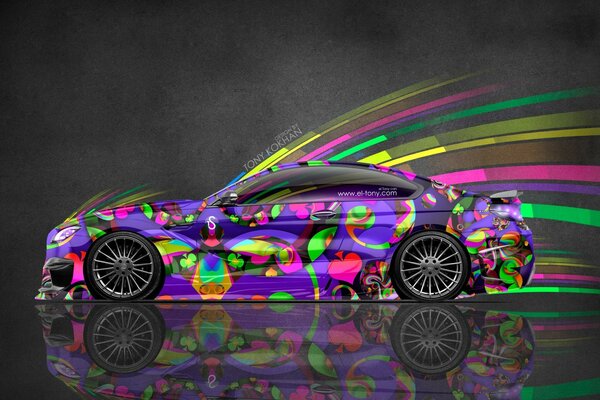 BMW M6 супер абстрактный автомобиль 2015 Дизайн Тони Кохан
