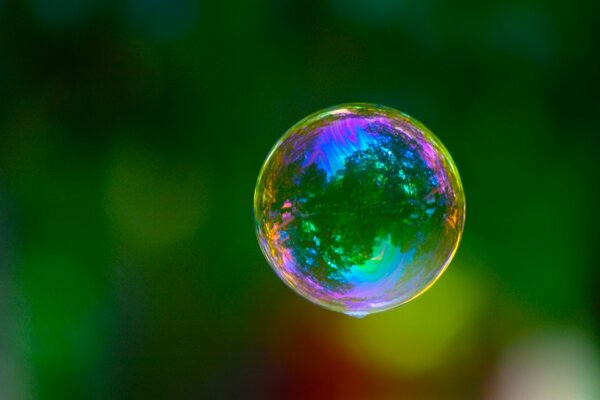 Красочные пузырь