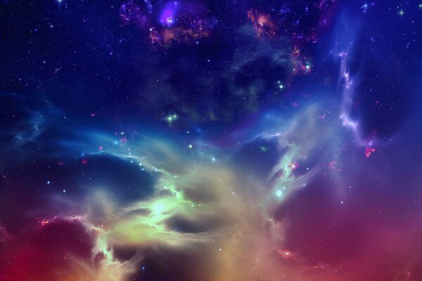 звезды Космос star formation туманность титан nebula tit