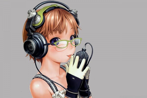 Прослушивание музыки аниме