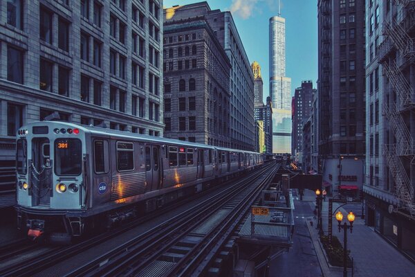 Чикаго Иллинойс поезда