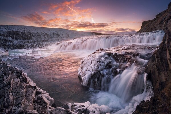 Водопад Гульфосс. Исландия. Автор: Даниил Коржонов
