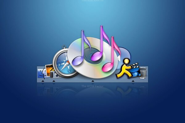CD Диск и иконки браузеров