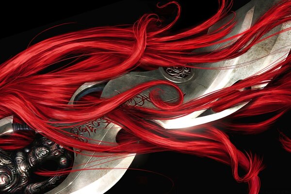 Рыжие волосы - Небесный меч