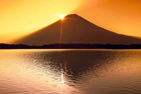 Монте Fuji Япония