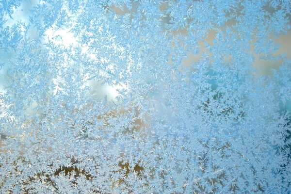 Ледяной окно