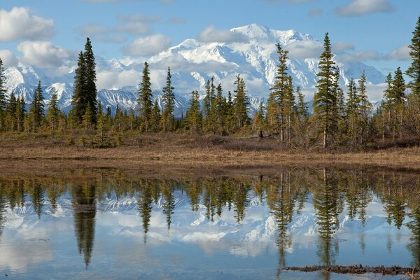 Гора Мак-Кинли, Национальный парк Денали, Аляска