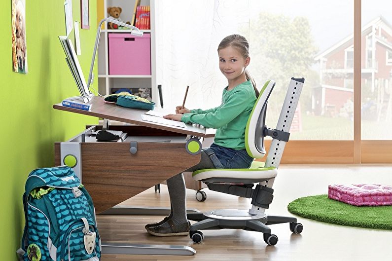 Письменный стол для школьника - Как подобрать размер