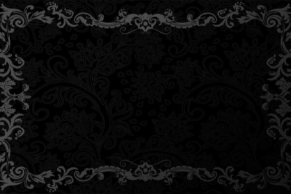 черный темный старинные модель градиент вектор текстуры фон винтаж ретро узор орнамент