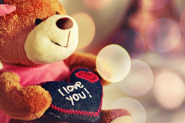 люблю детство романтика сердце позитив плюшевый медведь игрушки