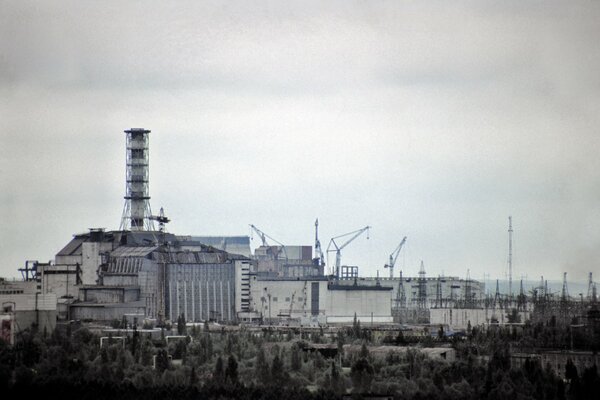 чернобыль саркофаг реактор