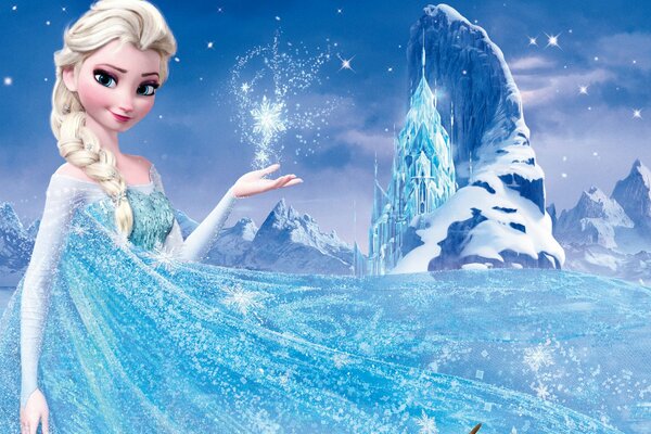 замороженные уолт дисней 2013 королевство arendelle королева эльза холодное сердце анимация эрендель снег снежинка звезда горы ледяной замок
