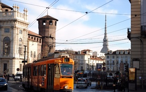 Italy, Torino, Turin, tram
