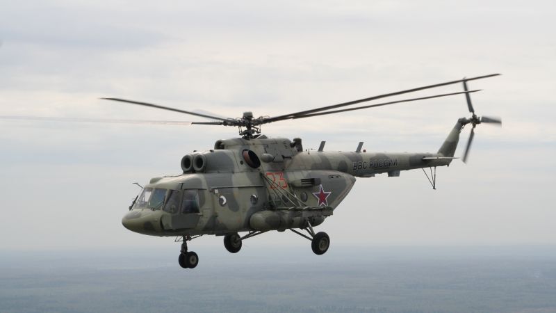 МИ-8, Армия России, ударный вертолет, Россия (horizontal)