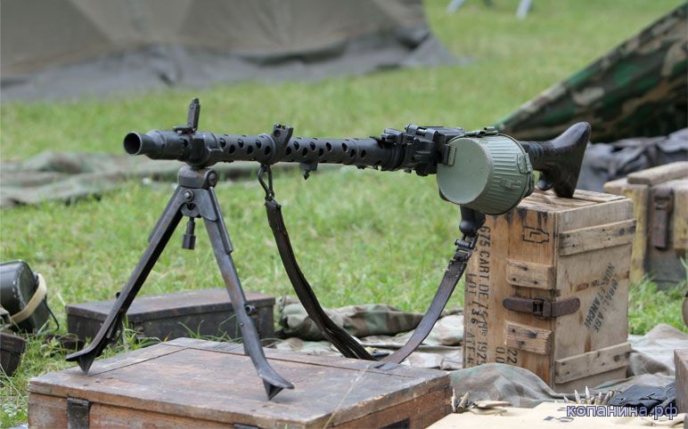обои на рабочий стол - немецкие пулеметы второй мировой