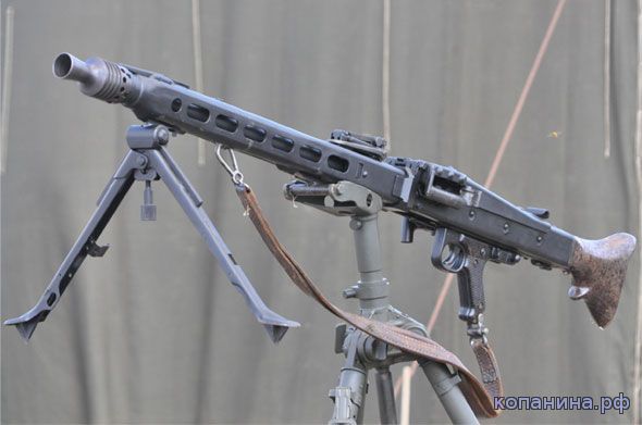 скачать обои вторая мировая пулемет MG42