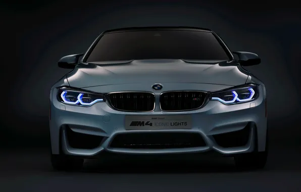 Обои Iconic Lights, F82, Concept, BMW, бмв