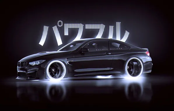 Обои M4, BMW, Style, Black, by Khyzyl Saleem, Japan, Car