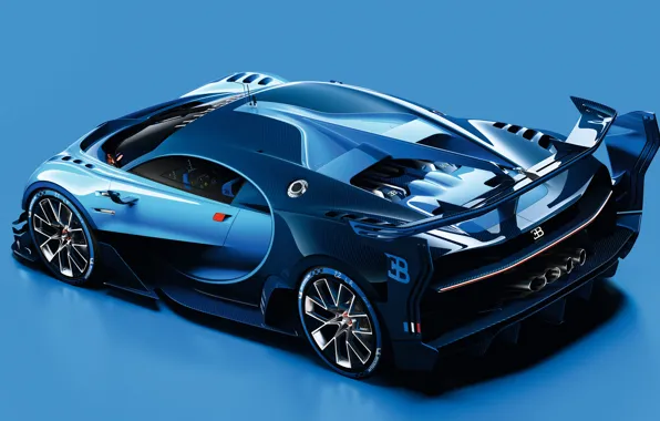 Обои 2015, Bugatti, бугатти, Vision, Gran Turismo, гран туризмо