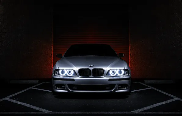 Обои ангельские глазки, E39, металлик, 5 серия, 540i, BMW, бмв