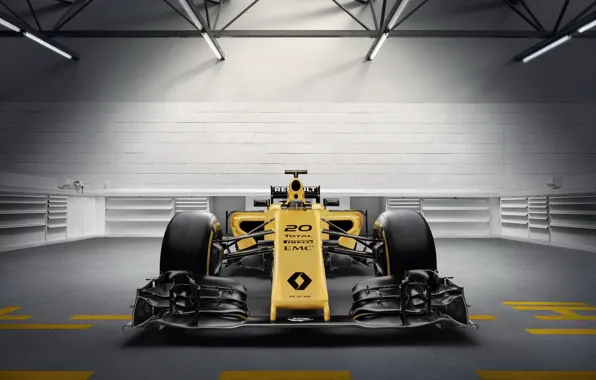 Обои Renault, формула 1, болид, Formula 1, рено, RS16