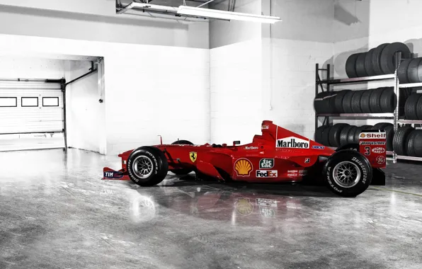 Обои формула 1, Ferrari, болид, феррари, Formula 1, F1-2000