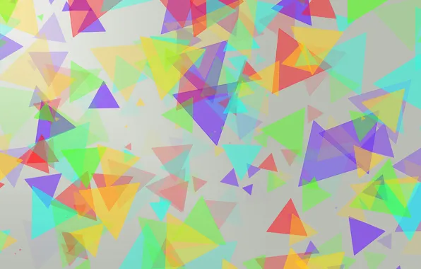 Обои треугольник, линии, краски, текстура, обхем