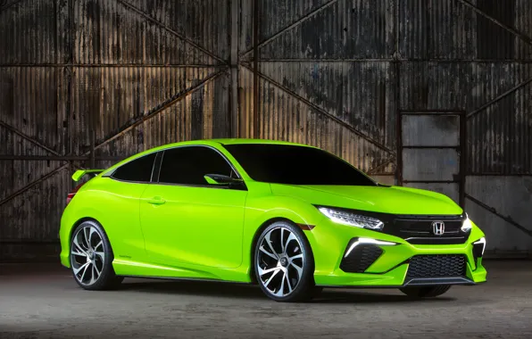Обои Concept, концепт, Honda, хонда, Civic, цивик, 2015