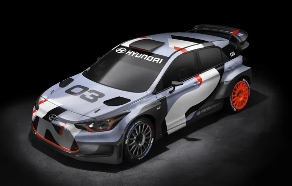 Обои 2015, Concept, WRC, i20, Hyundai, хундай