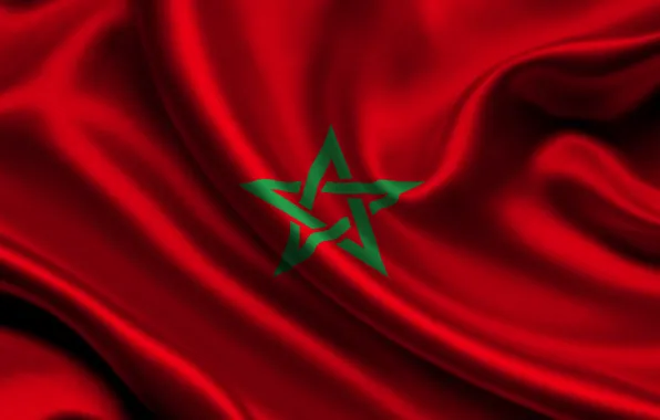 Обои флаг, marocco, Марокко