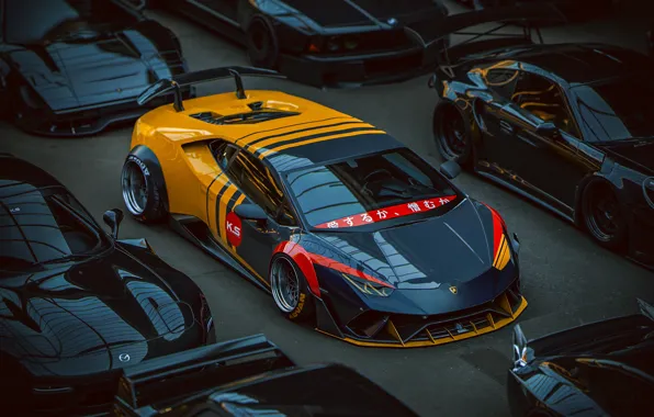 Обои Lamborghini, virtual tuning, Huracan, Khyzyl Saleem