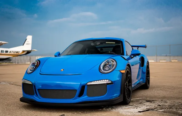 Обои GT3RS, Blue, Porsche, 911