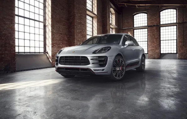 Обои окна, Macan Turbo, Porsche, помещение, Exclusive Performance Edition, серый