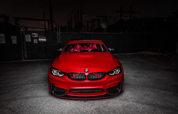 Обои Sight, BMW, F80, Front, Face, Rage, RED