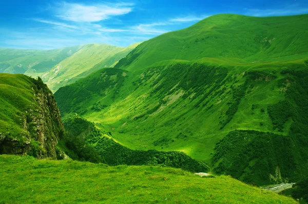 Зеленые горы — стоковое фото