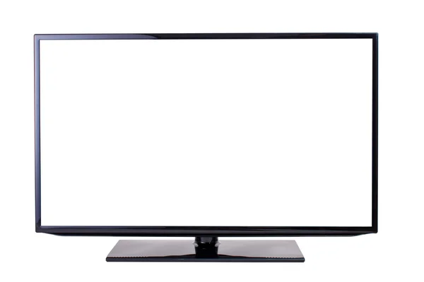 Телевизор, изолированные на белом фоне — стоковое фото