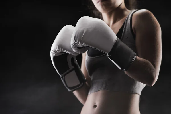 Бокс женщины — стоковое фото