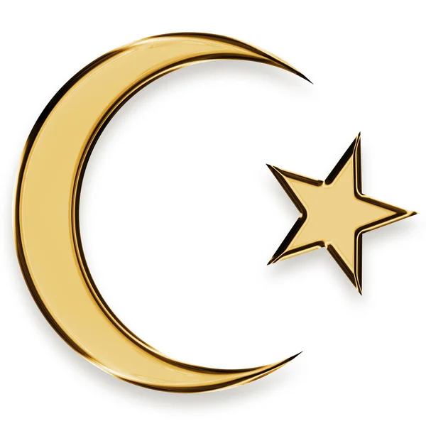 Исламская эмблема — стоковое фото