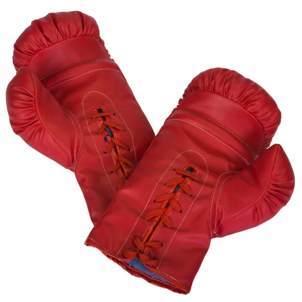 Крупным планом боксерские перчатки — стоковое фото