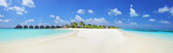 Тропический остров, Мальдивы — стоковое фото
