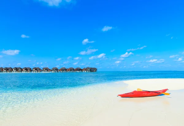 Пляж с Мальдивы — стоковое фото