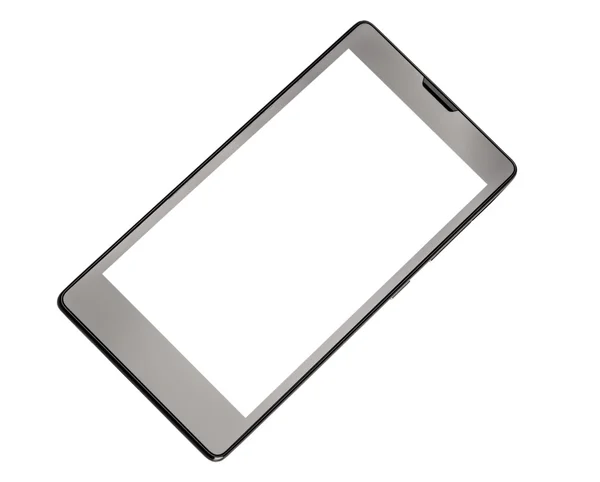 Смарт-телефон с пустой экран — стоковое фото