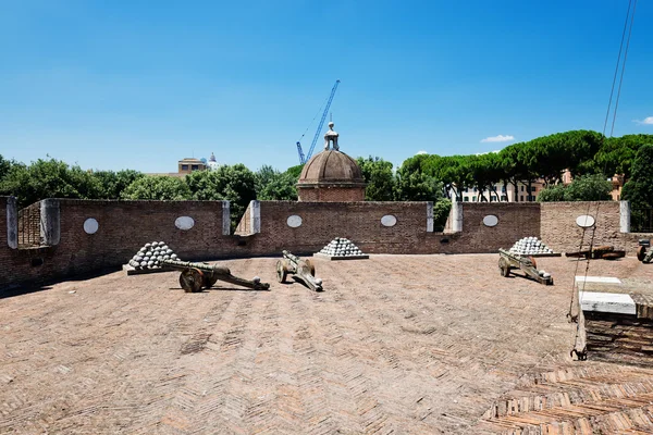 Кастель Сант-Анджело, Рим, Италия — стоковое фото