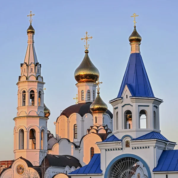 Церковь Троицы Pyatiprestolny в монастыре Iver в Ростове - на - Д — стоковое фото