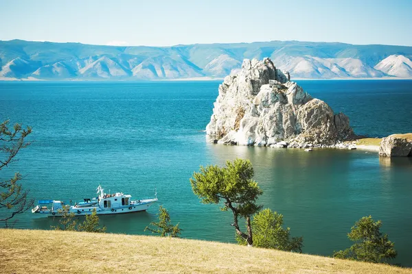 Горы Бурхан озеро Байкал — стоковое фото