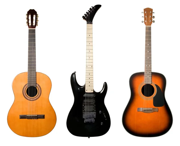 Набор гитары — стоковое фото
