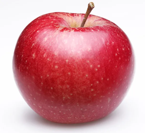 Спелые красное яблоко — стоковое фото